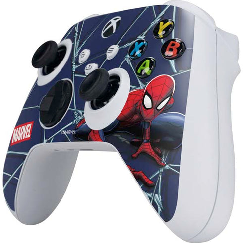 Marvel Spiderman Crawling Spiderman Xbox Series S Controller Skin